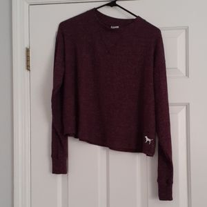 Victoria's Secret maroon sweater